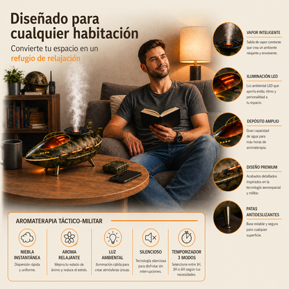 Humidificador Nave Táctica