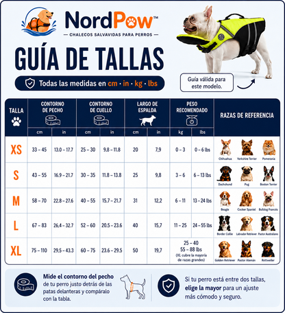 Chaleco Flotante NordPaw™